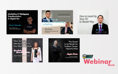 UNPAR Virtual Job Fair [Webinar Week] Maret 2022